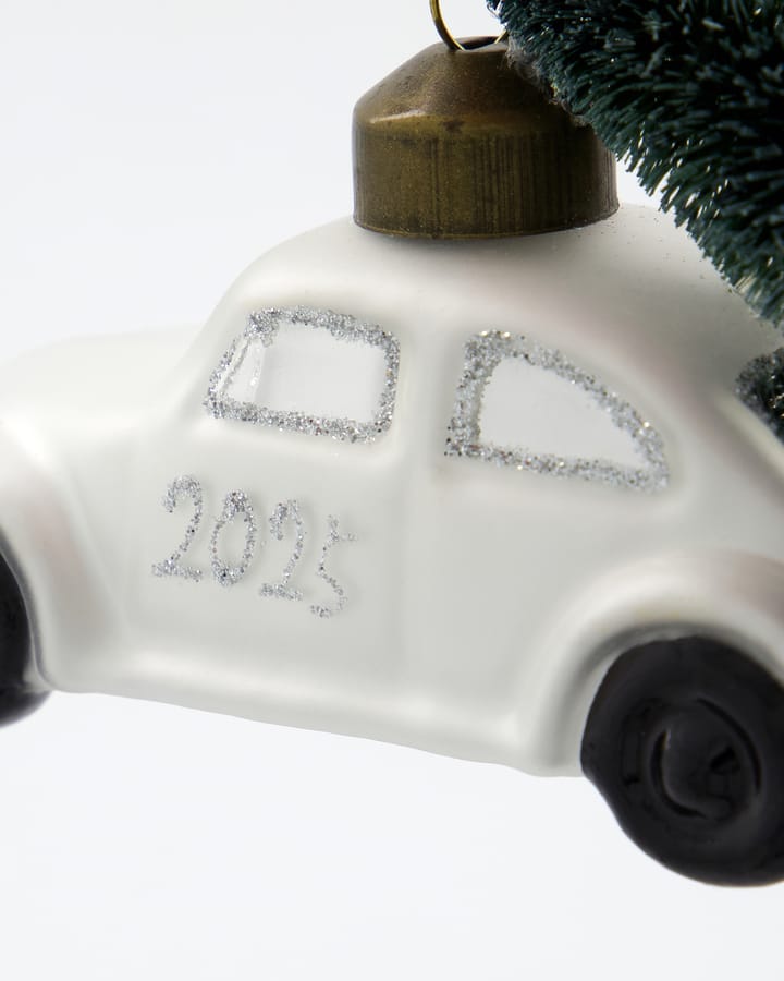 Car Weihnachtsschmuck, Weiß-silber House Doctor