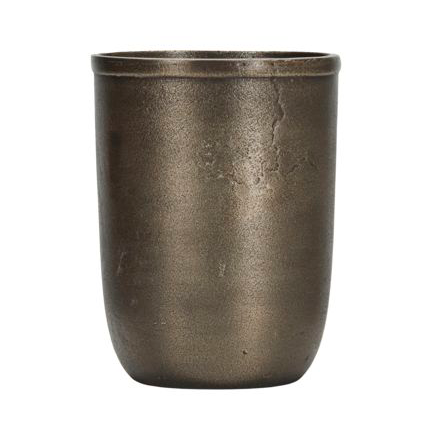 House Doctor Champtub Weinkühler Ø17 cm Antik Messing