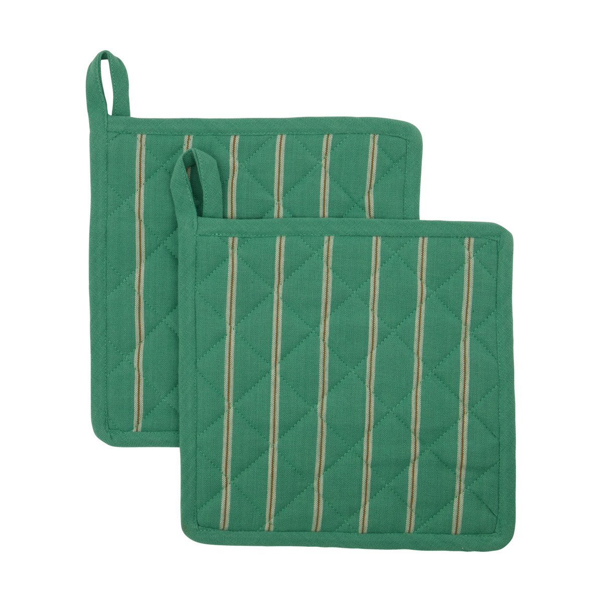 House Doctor Chef Topflappen 22x22 cm 2er-Pack Grün