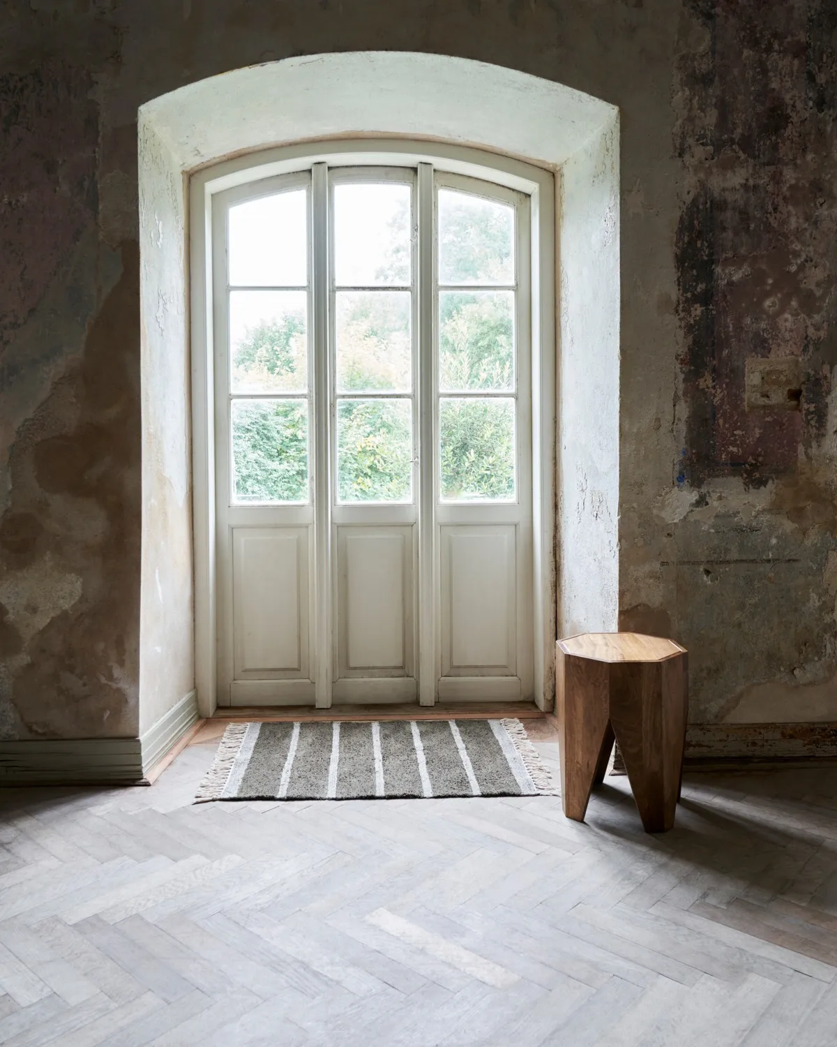 Chen Teppich 60x90 cm, Dunkelbraun House Doctor