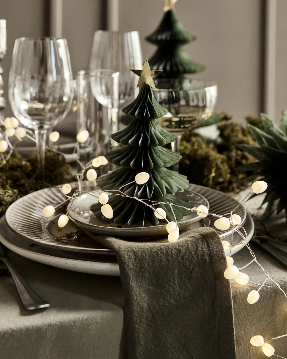 Cher Lichterkette 250 cm, Weiß-silber House Doctor