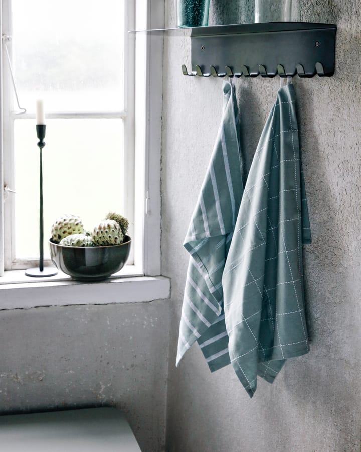 Clean Geschirrtuch 2er Pack - Hellblau - House Doctor