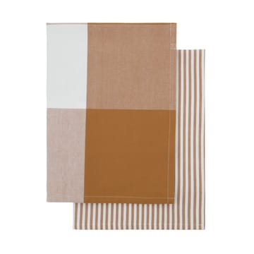 Cook Geschirrtuch 55x75 cm 2er-Pack - Camel - House Doctor