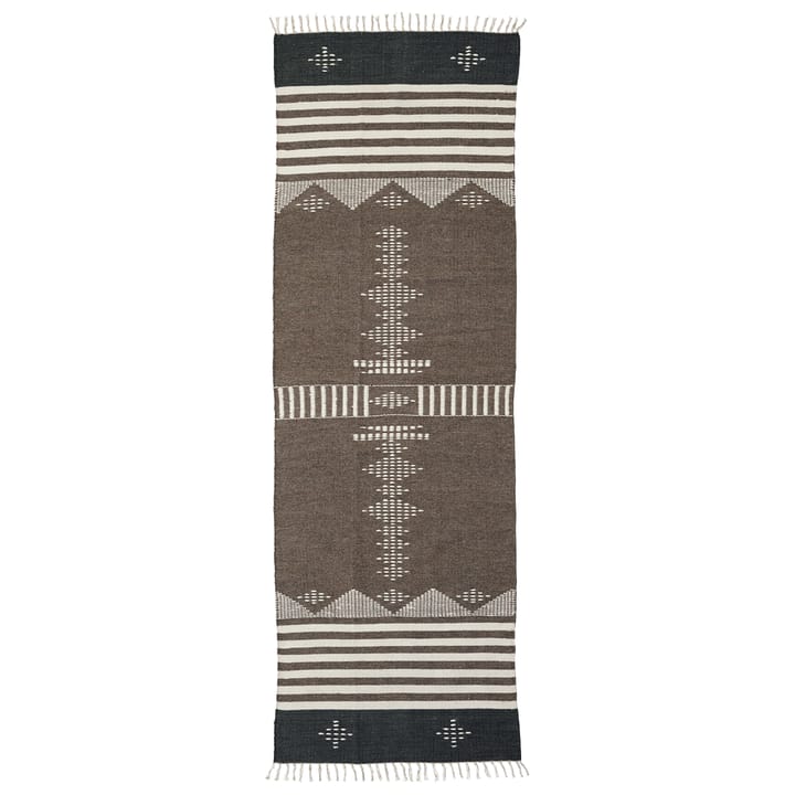 Coto Teppich 90 x 300cm, Braun House Doctor