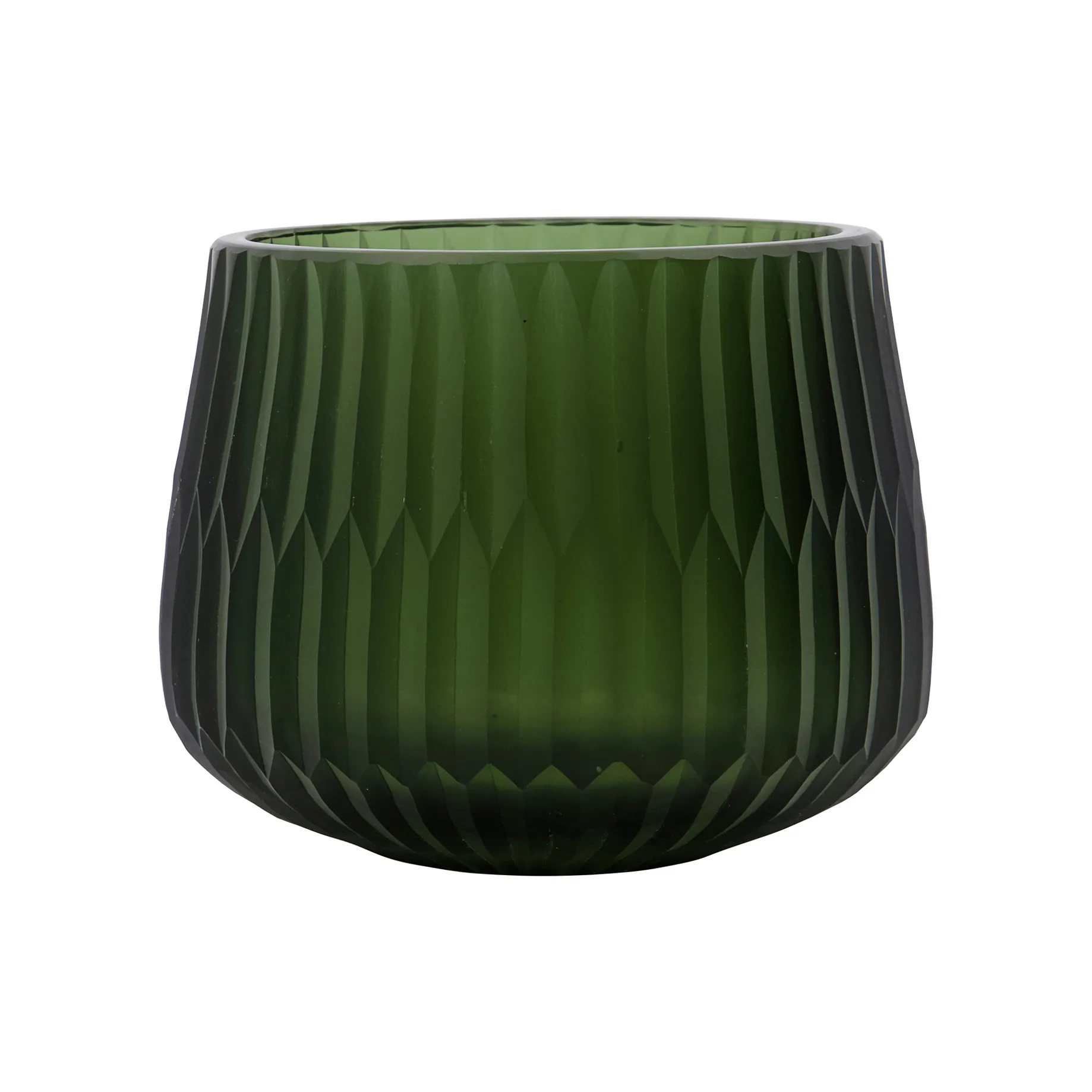 Crown Teelichthalter Ø14cm, Grün House Doctor