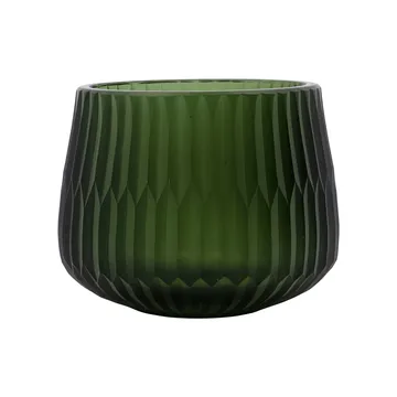 Crown Teelichthalter Ø14cm - Grün - House Doctor