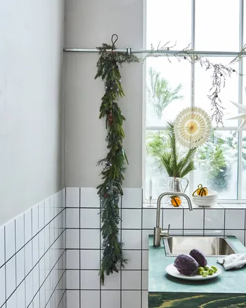 Deco Girlande - Grün, 183 cm - House Doctor