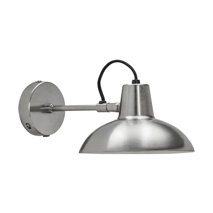 Desk Wandleuchte 30 cm - Gebürstetes Silberfarbe - House Doctor
