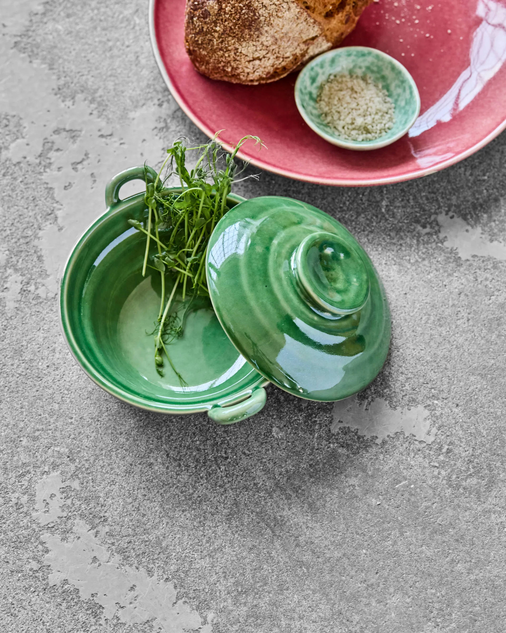 Diva Aufbewahrungsdose mit Deckel, Grün House Doctor