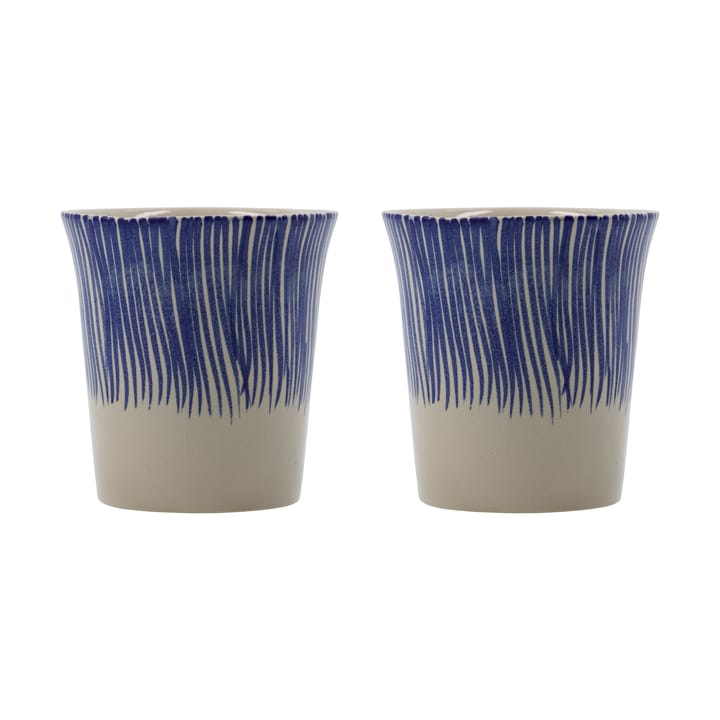 Diva Becher 25 cl 2-teilig - Blau - House Doctor