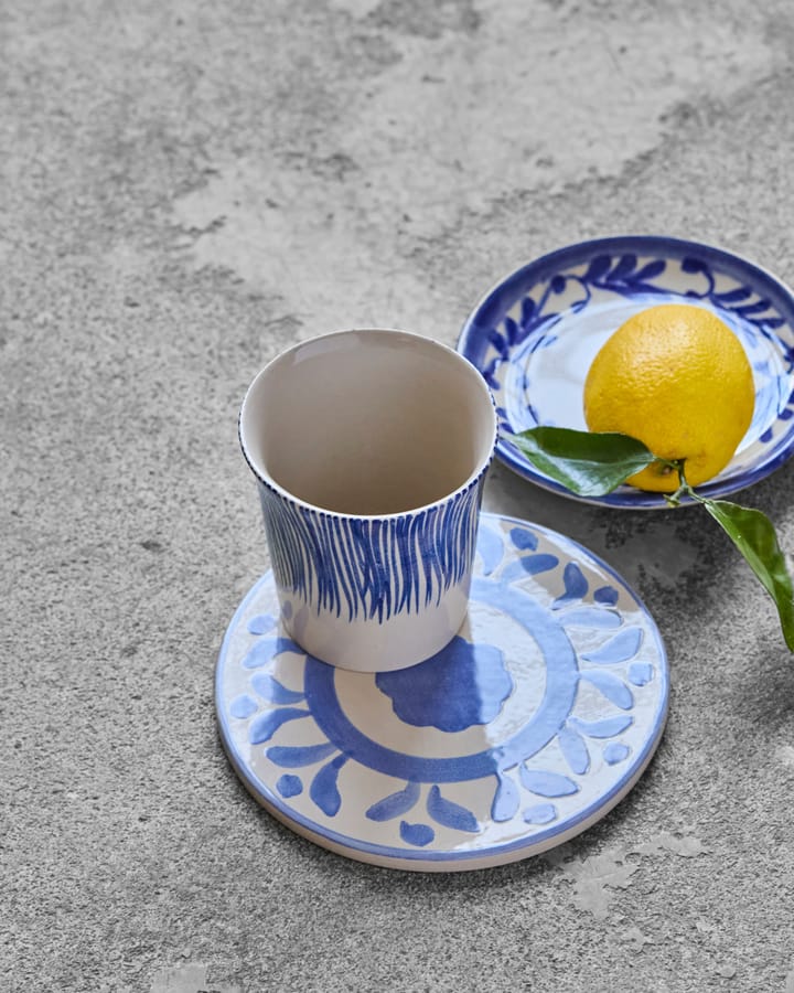 Diva Becher 25 cl 2-teilig, Blau House Doctor