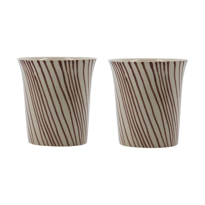 Diva Becher 25 cl 2-teilig - Braun - House Doctor