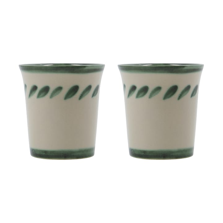 Diva Becher 25 cl 2-teilig - Grün - House Doctor