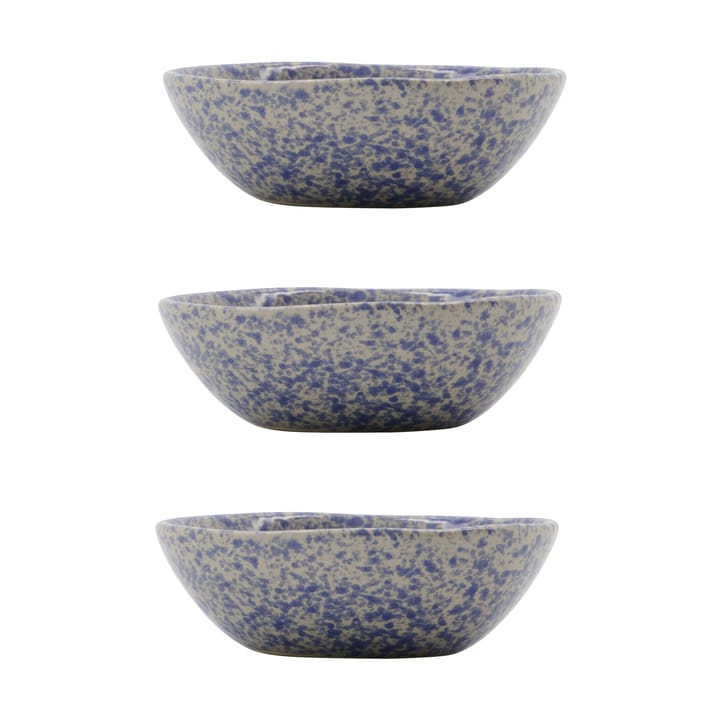 Diva Schale 4 cl 3-pack - Blau - House Doctor
