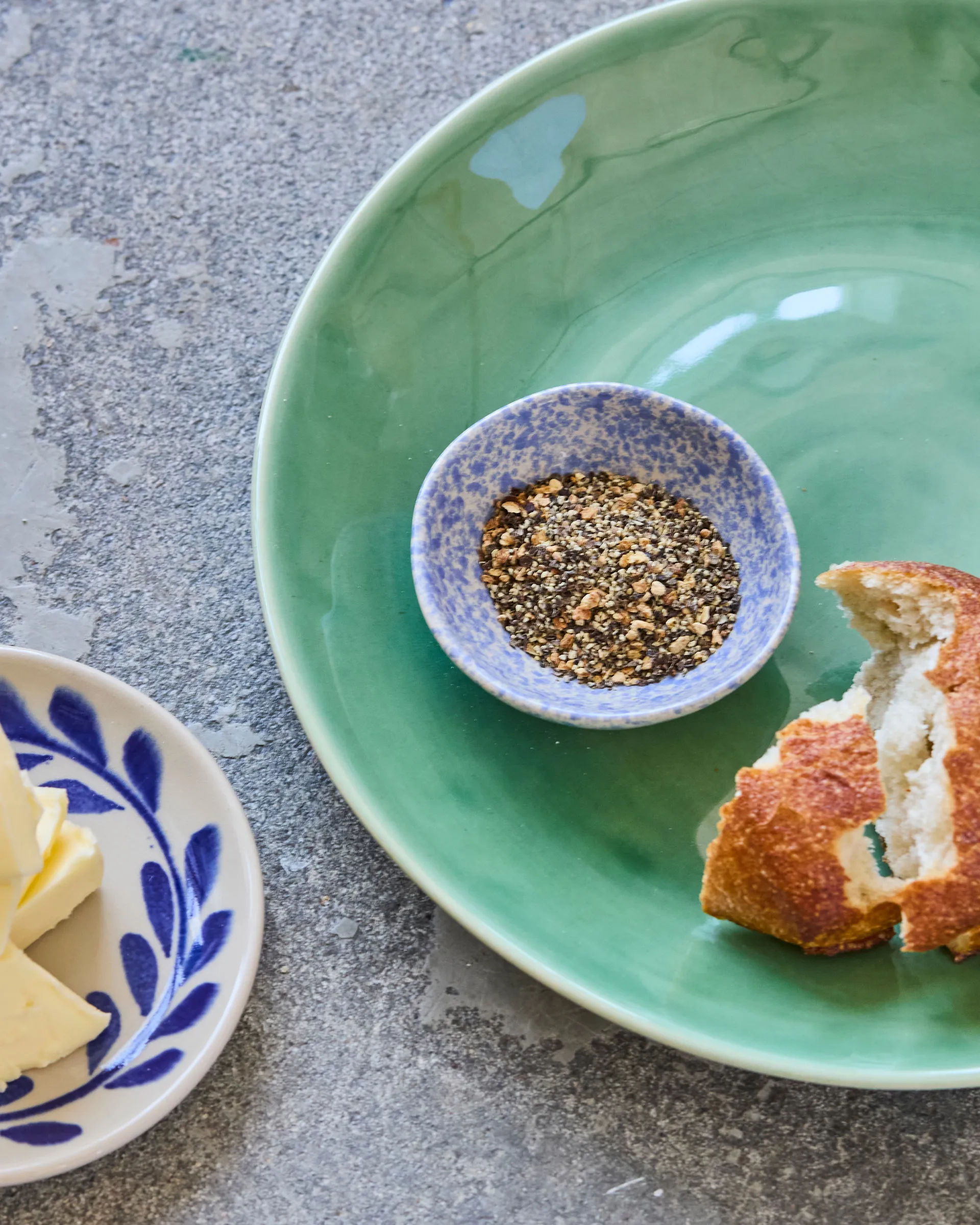 Diva Schale 4 cl 3-pack, Blau House Doctor