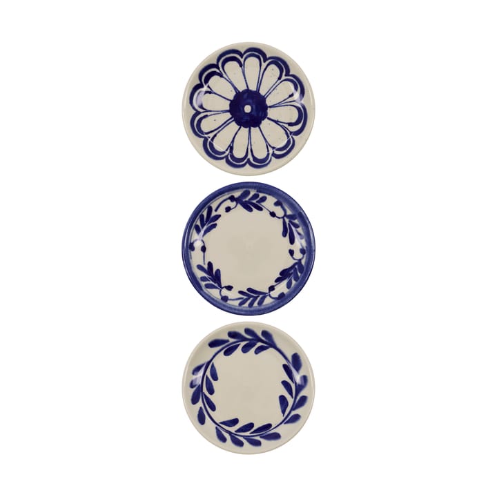 Diva Teller Ø13 cm 3-teilig - Blau - House Doctor