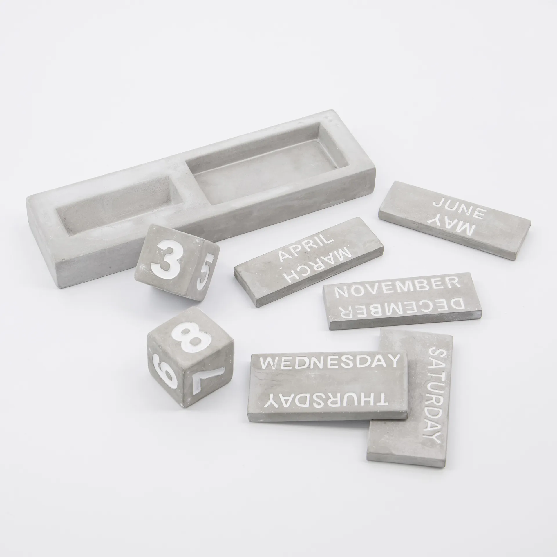 Eternity Kalender, grau House Doctor