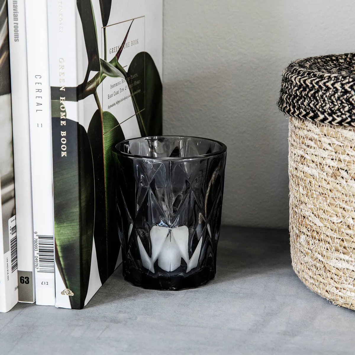 Facet Windlicht, Grau House Doctor