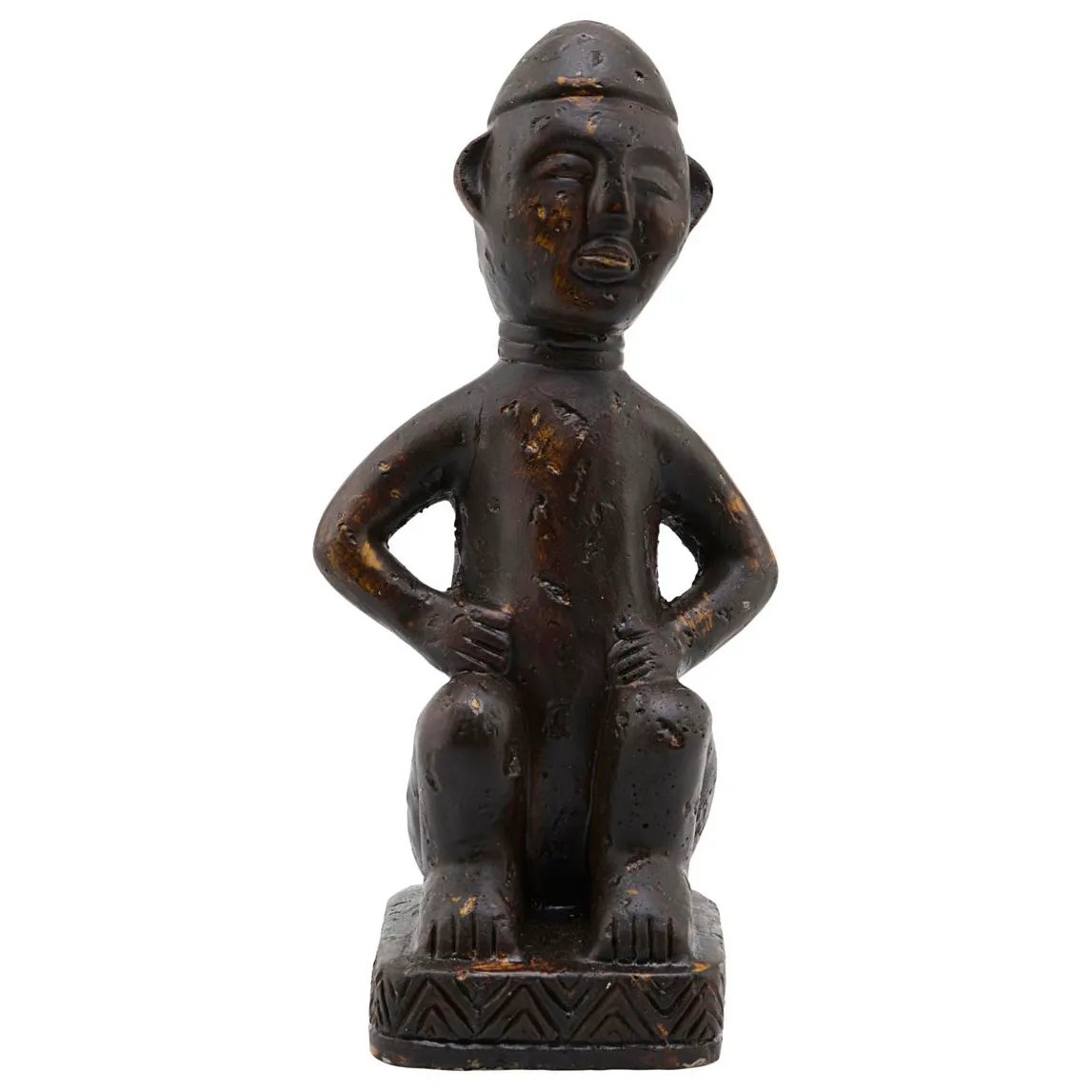 Figure skulptur 19cm, Schwarz House Doctor