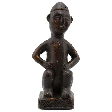 Figure skulptur 19cm - Schwarz - House Doctor