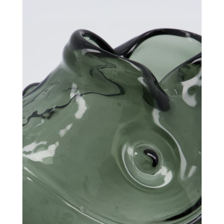 Fish Vase 17,5 cm, Rauchfarbenes Grau House Doctor