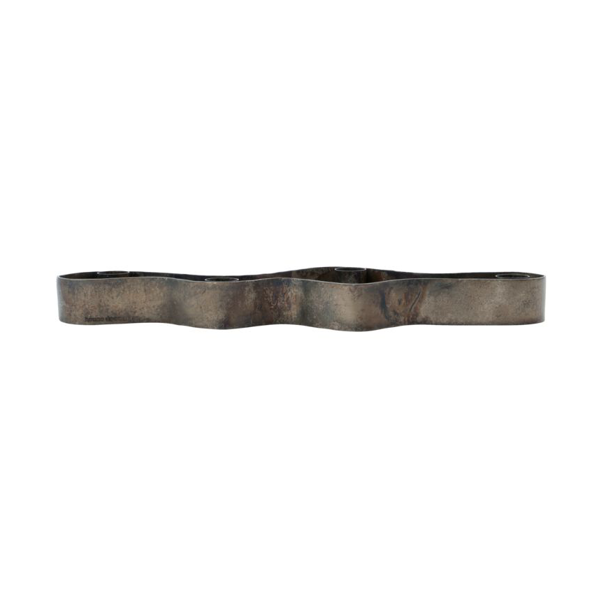 House Doctor Flood Kerzenständer 10x35 cm Antikbraun