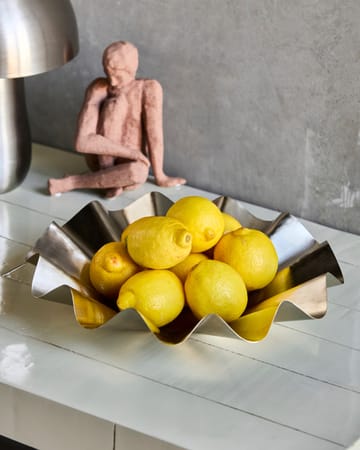 Flood Schale Ø35cm - Gebürstetes Silber - House Doctor