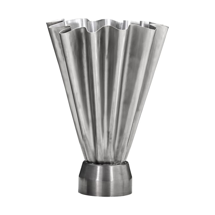 Flood Vase Ø23 cm - Gebürstetes Silber - House Doctor
