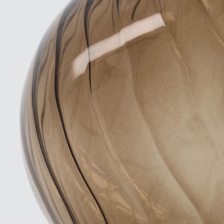 Fluted Weihnachtsbaumkugel Ø10cm, Amber House Doctor