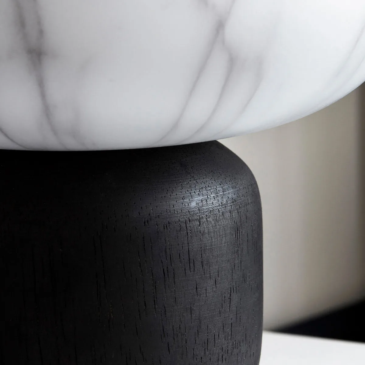 Fog Laterne schwarz-weißer Marmor, 20cm House Doctor