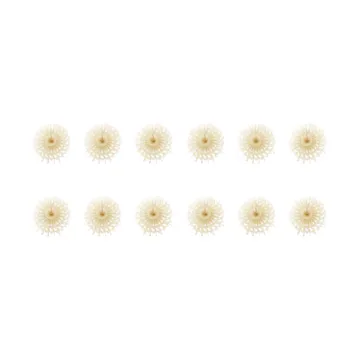 Fold Papierssterne 12er-Pack - Elfenbein - House Doctor