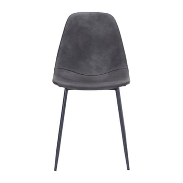 Found Stuhl Kunstleder - Antique grey - House Doctor