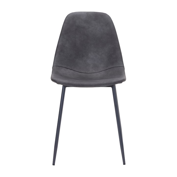 Found Stuhl Kunstleder, Antique grey House Doctor