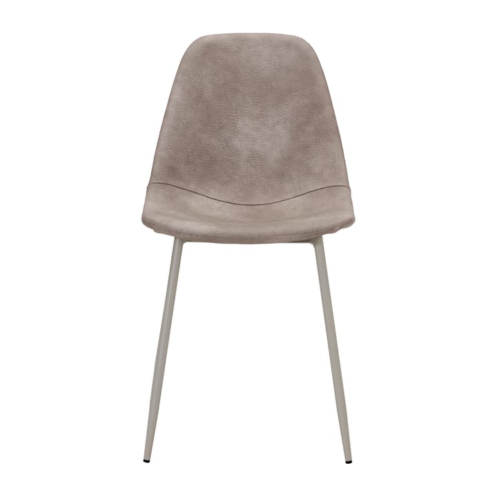 Found Stuhl Kunstleder, Antique light grey House Doctor