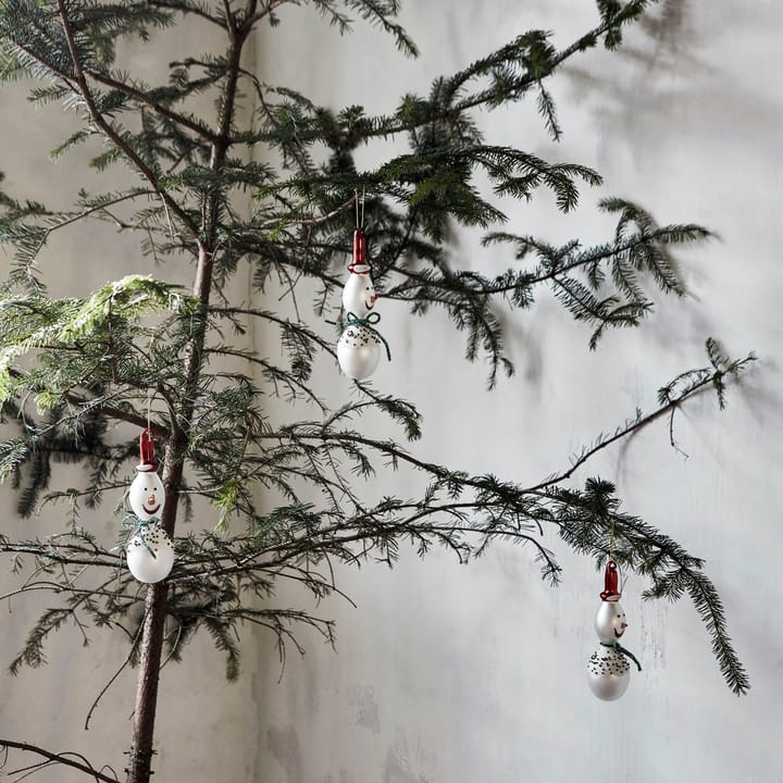 Frosty Weihnachtsbaumanhänger 15,9cm 3er Pack, White House Doctor