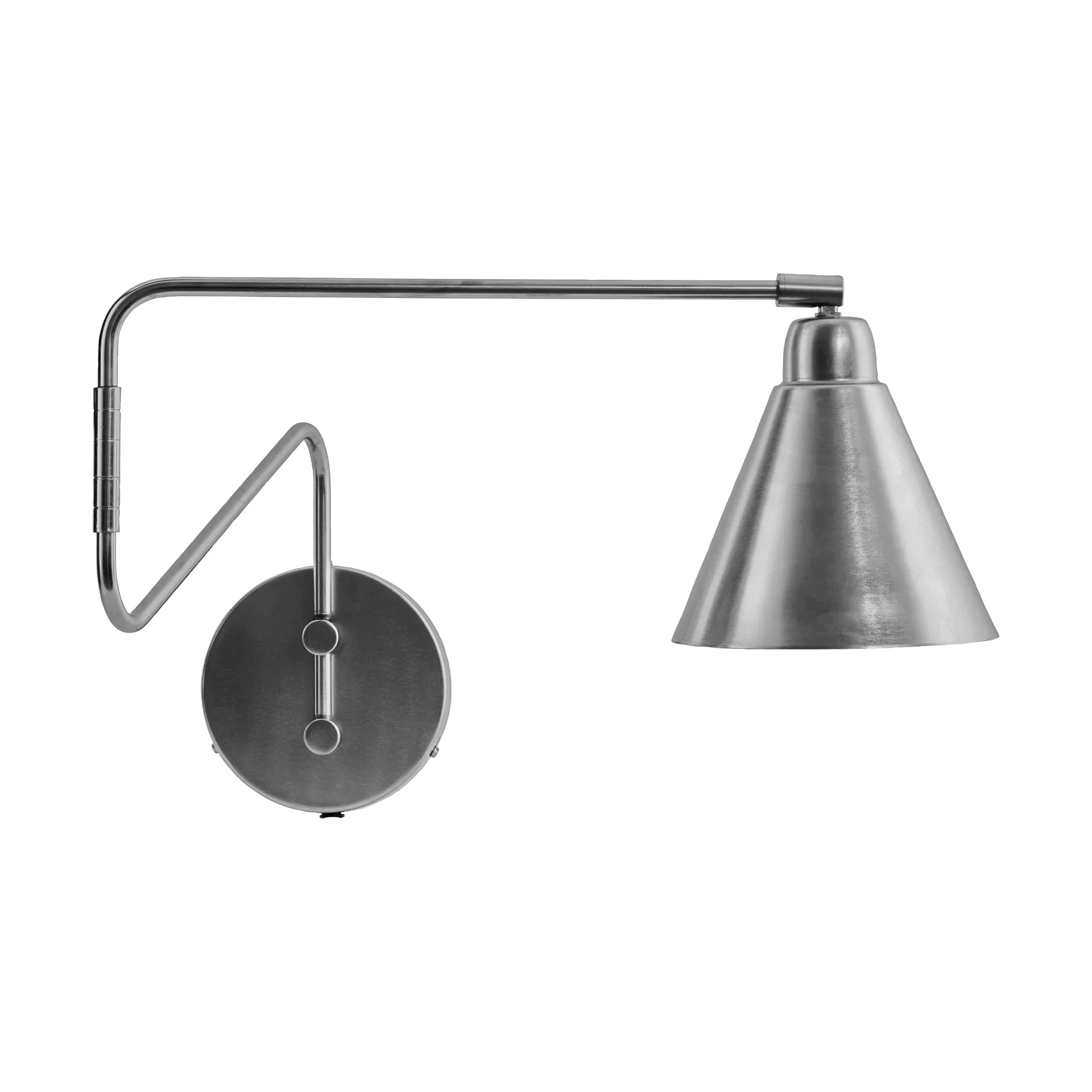 Game Wandleuchte gebürstetes Silber, Groß, 76 cm House Doctor