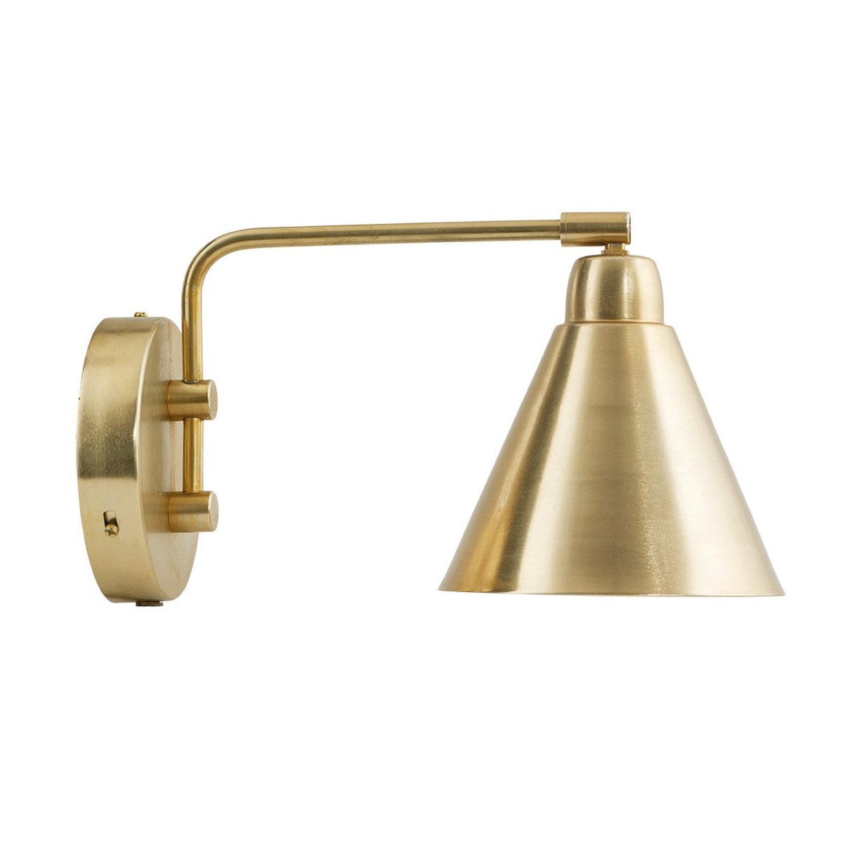 House Doctor Game Wandleuchte Messing Klein, 30cm