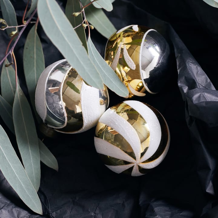 Glowi Christbaumkugel Ø6cm 6er Pack, Gold House Doctor