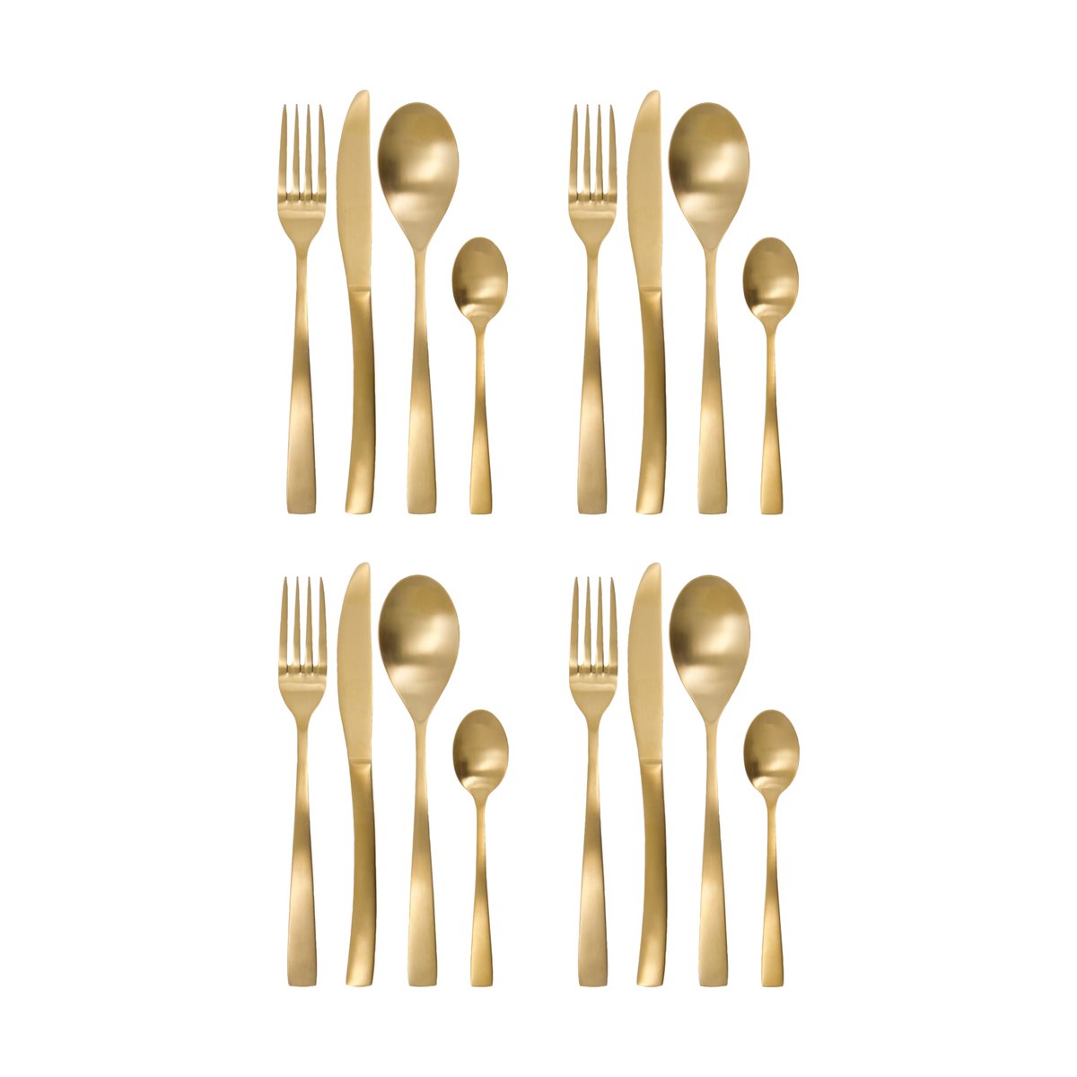 House Doctor Golden Besteckset 16-teilig Gold