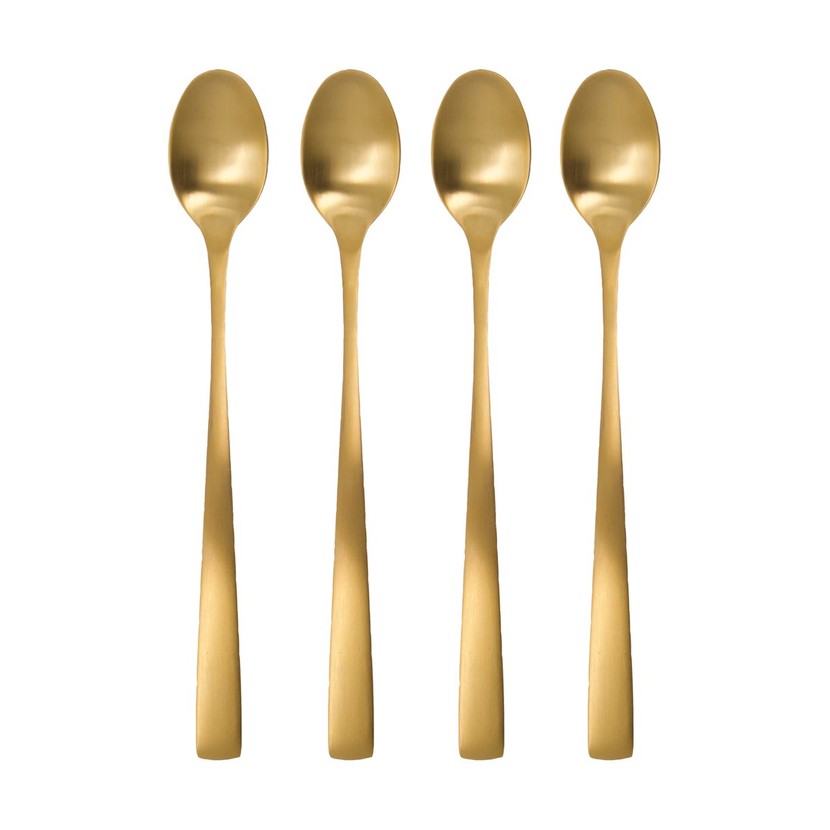House Doctor Golden langer Löffel 4er-Pack Gold