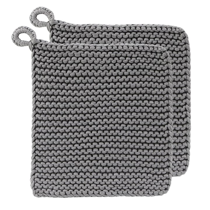 Grand Topflappen 2er Pack - Grau - House Doctor