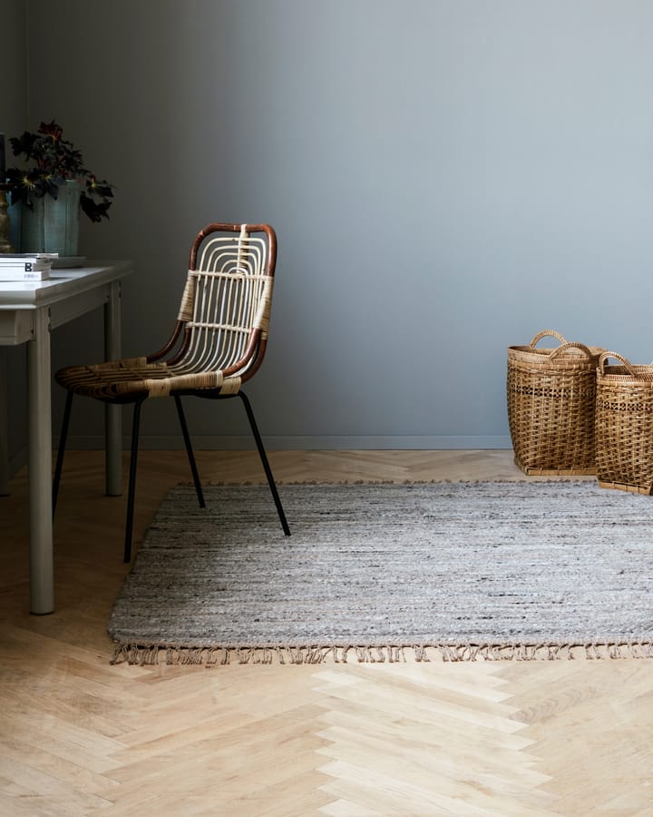 Hafi Teppich 180 x 180cm, Grau-braun House Doctor