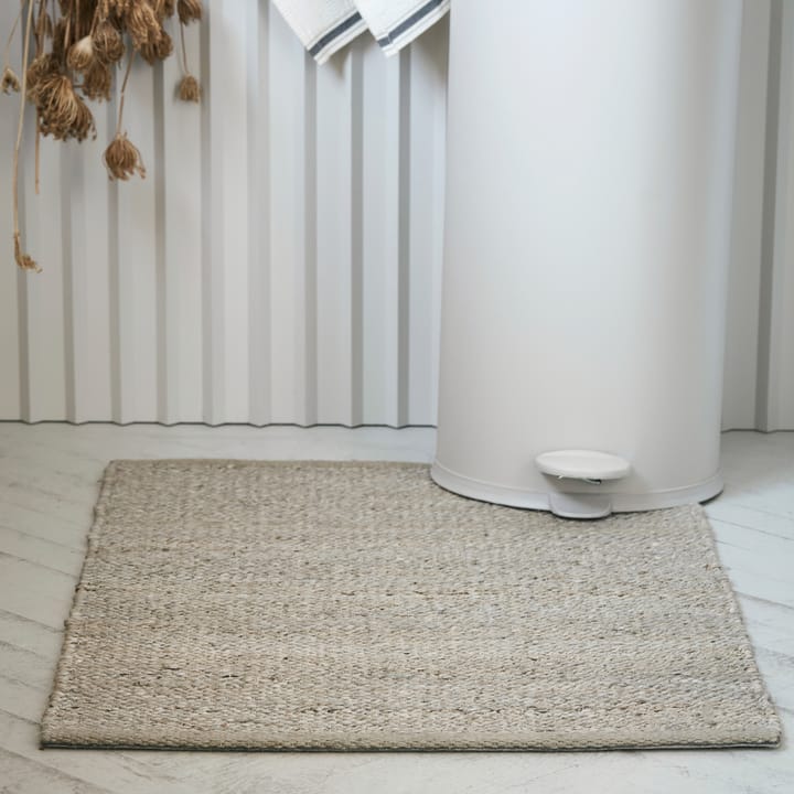 Hempi Teppich 60 x 90cm, Hellgrau House Doctor