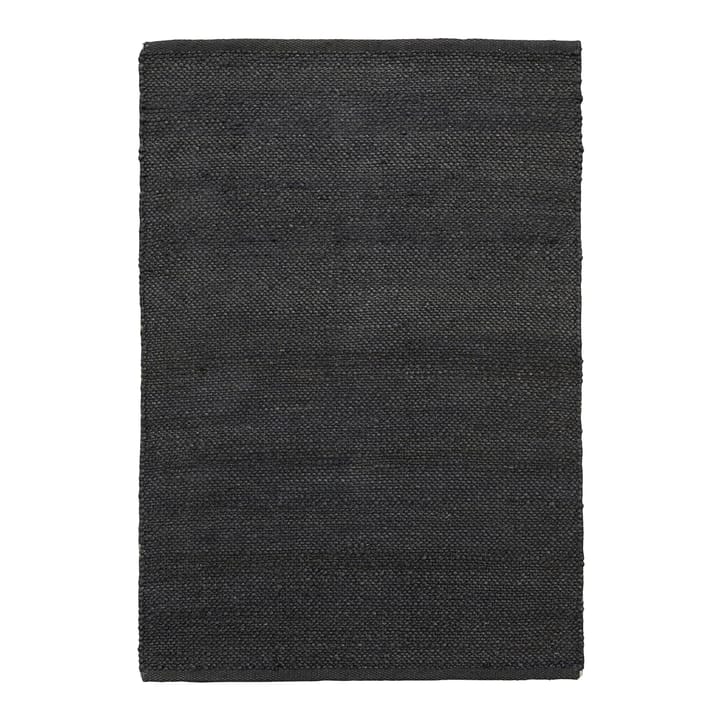 Hempi Teppich 85 x 130cm, Schwarz House Doctor
