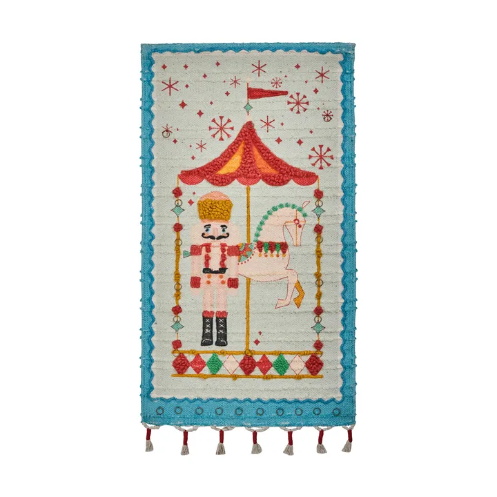 Horse Adventskalender - Gebranntes Rot, 50x90 cm - House Doctor