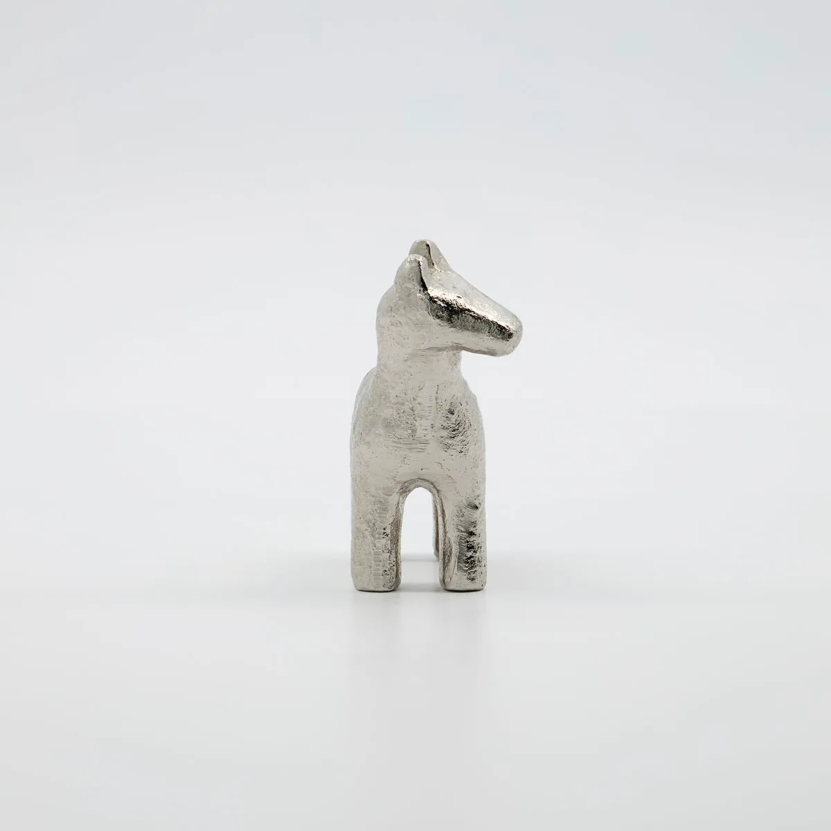 Horse Kerzenhalter 7,5cm, Antiksilber House Doctor