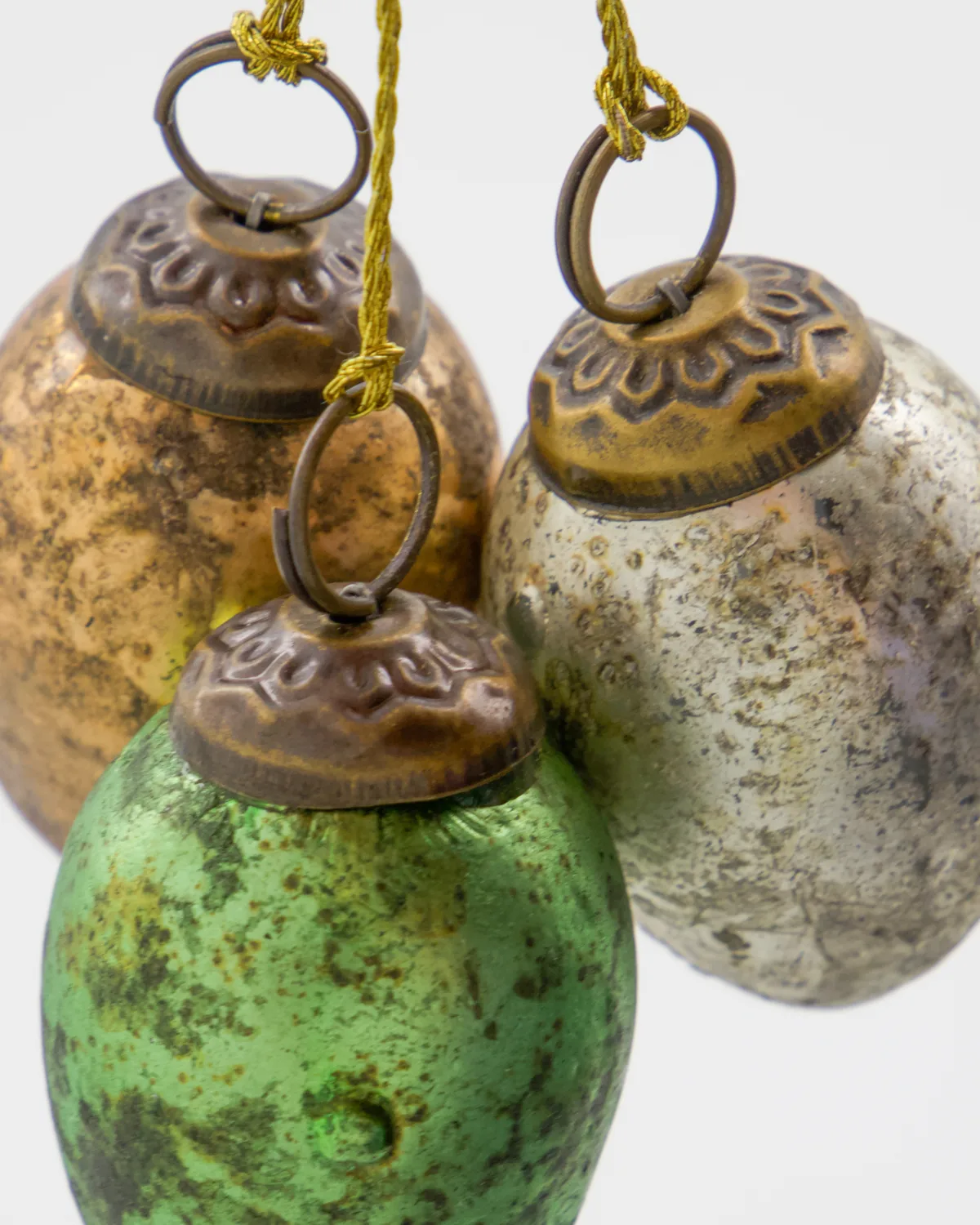 House Doctor Egg Osteranhänger 12 Teile, Grün, Rosa, Off-White House Doctor