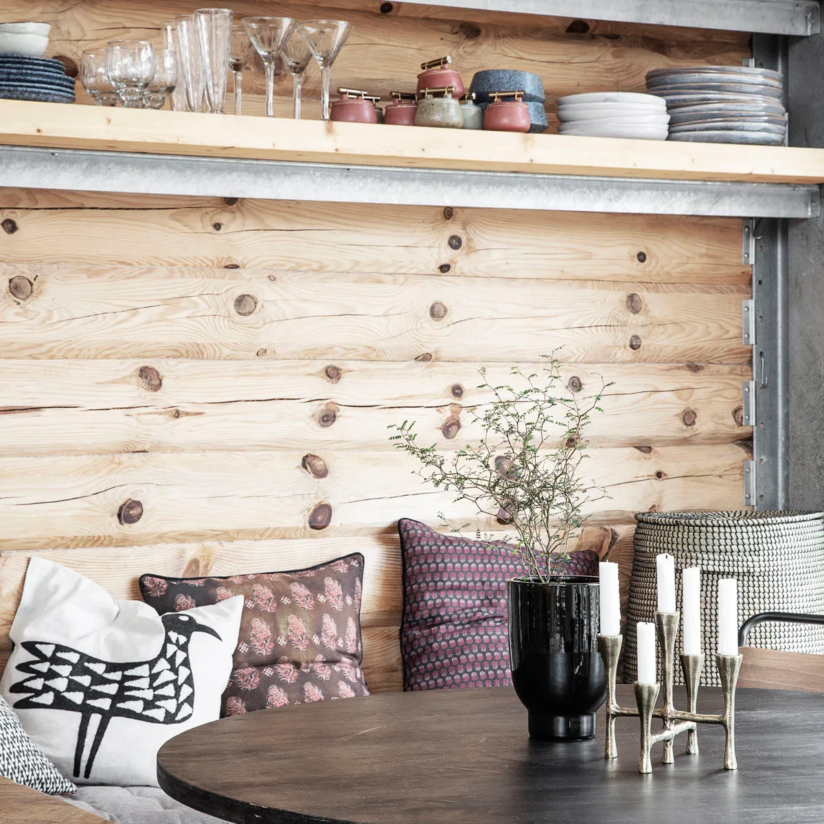 House Doctor Kissenbezug mit Muster, Lotus House Doctor