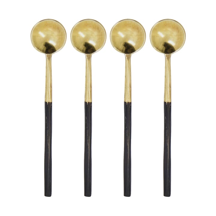 House Doctor Löffel 4-teilig - Antik messing - House Doctor