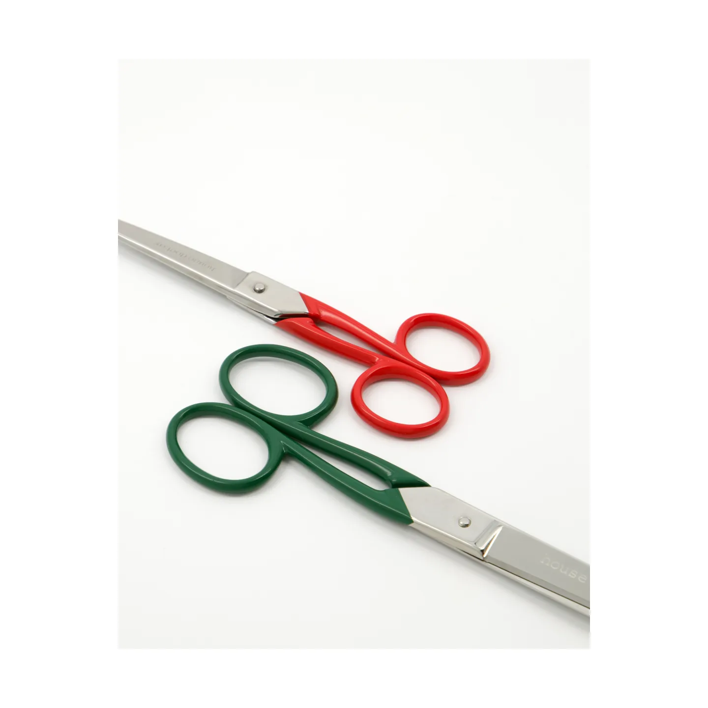 House Doctor Scheren 2-teilig, Rot, grün House Doctor